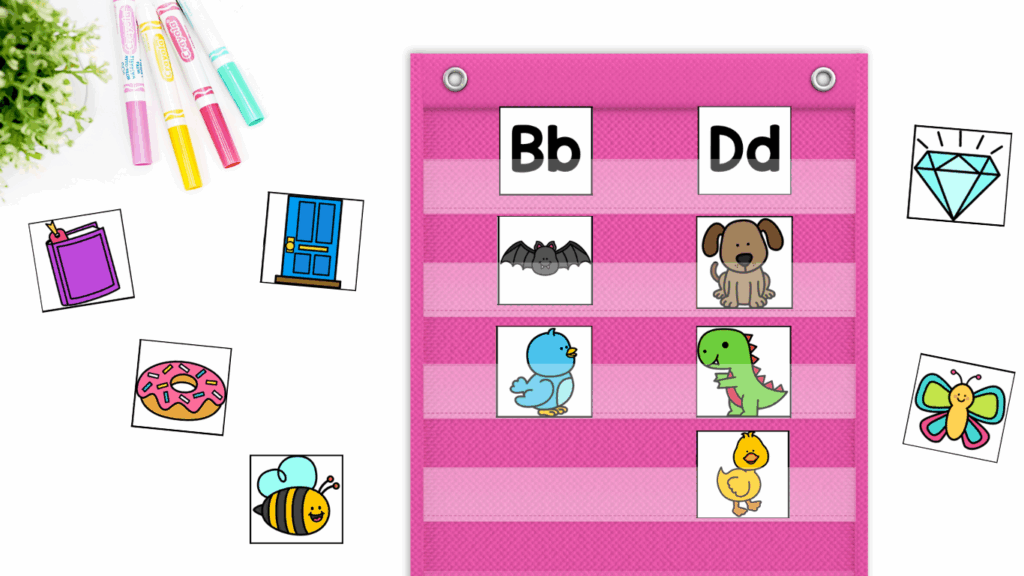 Guided Reading Sorts - pocket chart
