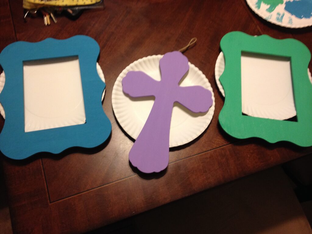 prayer corner - pained frames