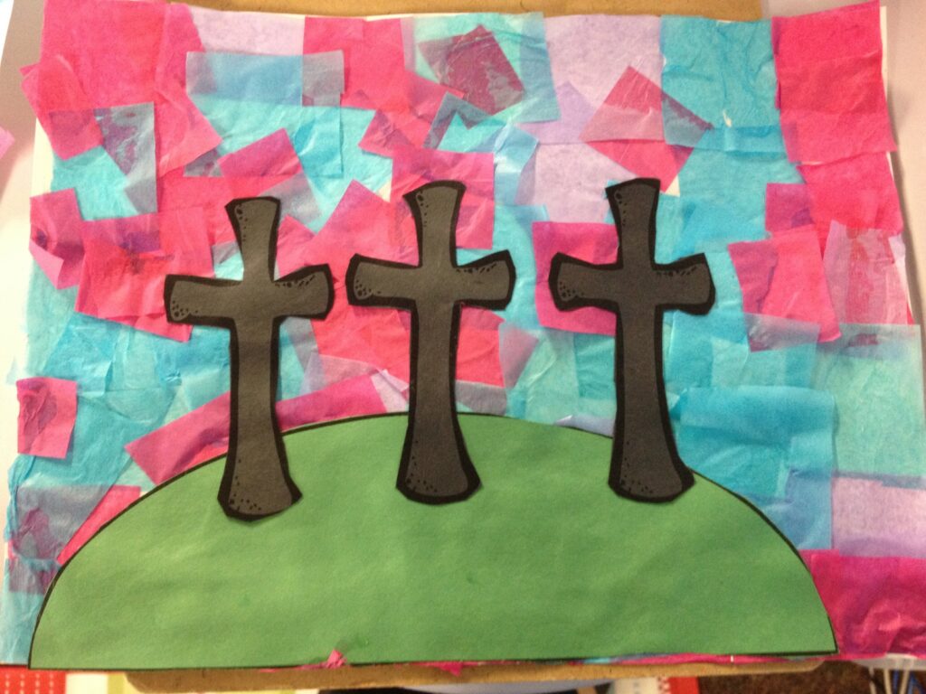easter craft - finished