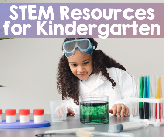 Featured Image - STEM resources for kindergarten