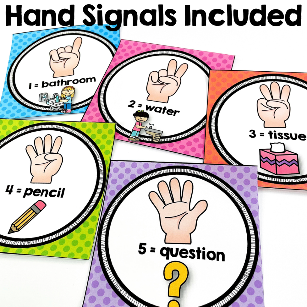 CHAMPS Behavior Management Signs Mrs. B’s Beehive