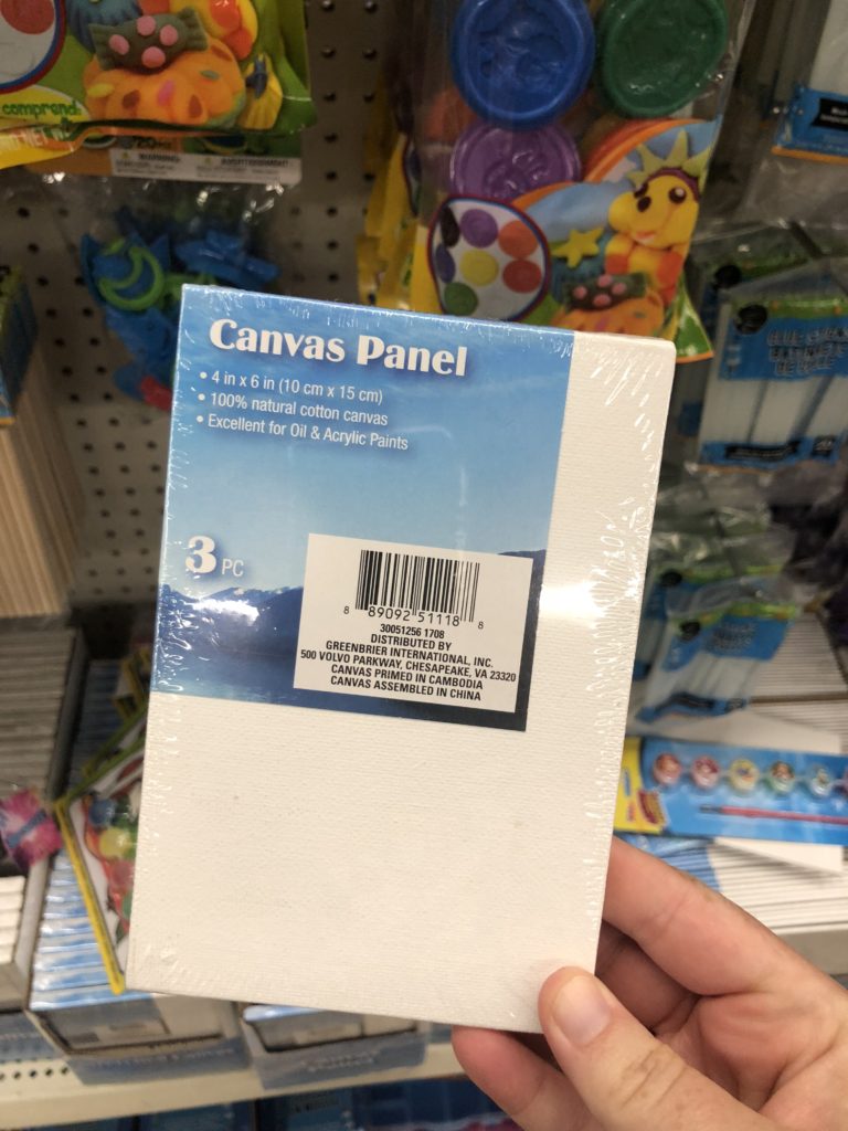 Dollar Tree - canvas