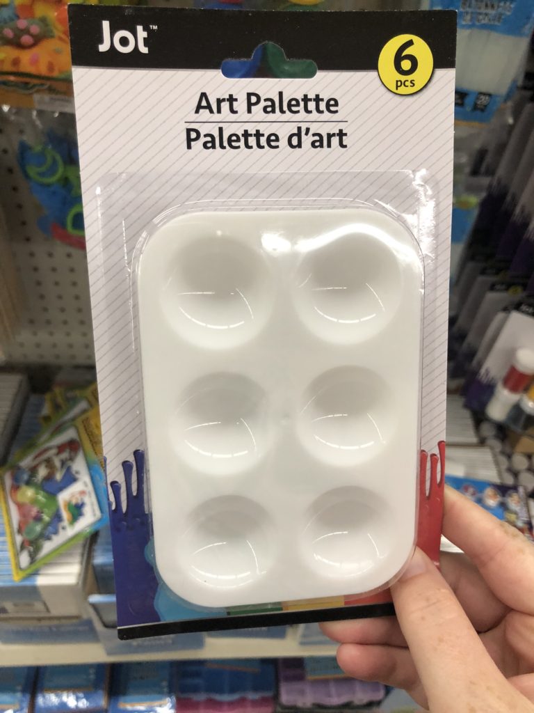 Dollar Tree - paint trays