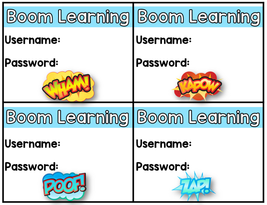 Boom Learning free sign in cards