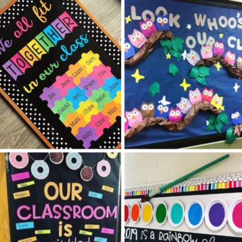 Back to school bulletin board ideas