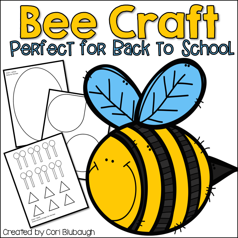 Bee bulletin board cover