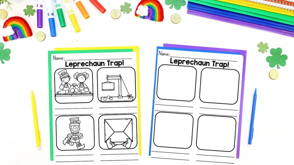 Leprechaun Trap - Picture sequencing