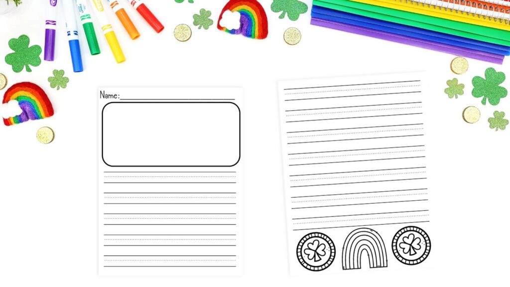 Leprechaun Trap - blank writing