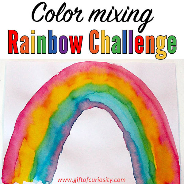 Color mixing rainbow