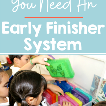 Early Finisher Activities for the Classroom