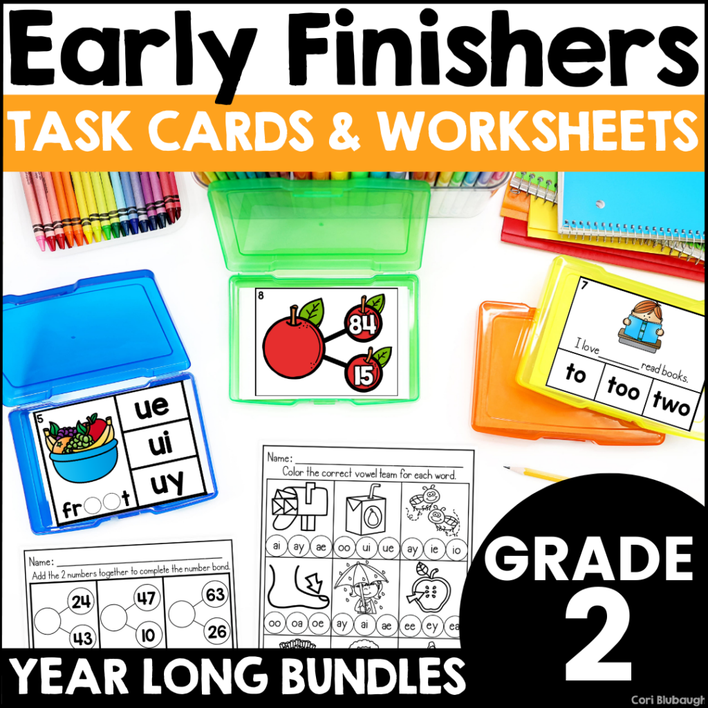 task card centers - 2nd