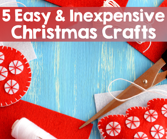 5 easy and inexpensive Christmas crafts for the classroom