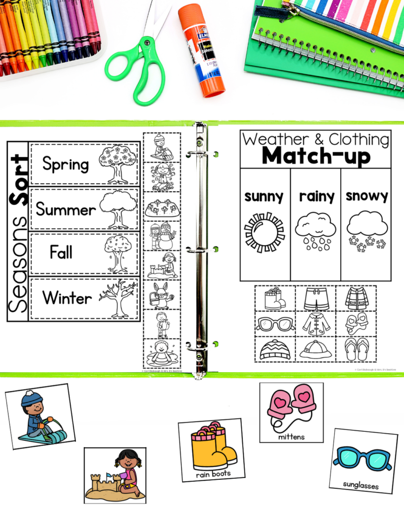 science books for kindergarten -weather