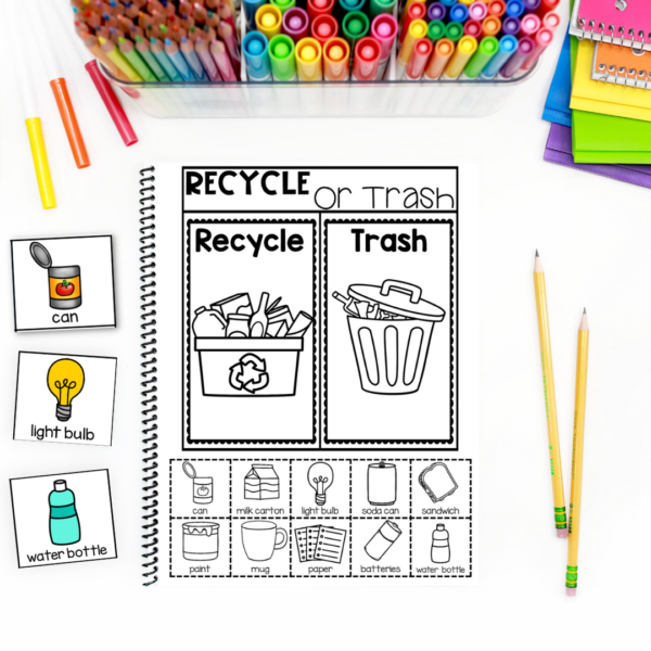 kindergarten science - recycling