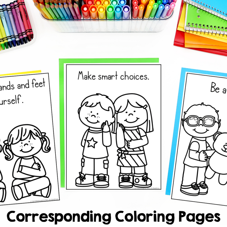 Classroom Rules and Expectations Posters and Coloring Pages - Mrs. B’s ...