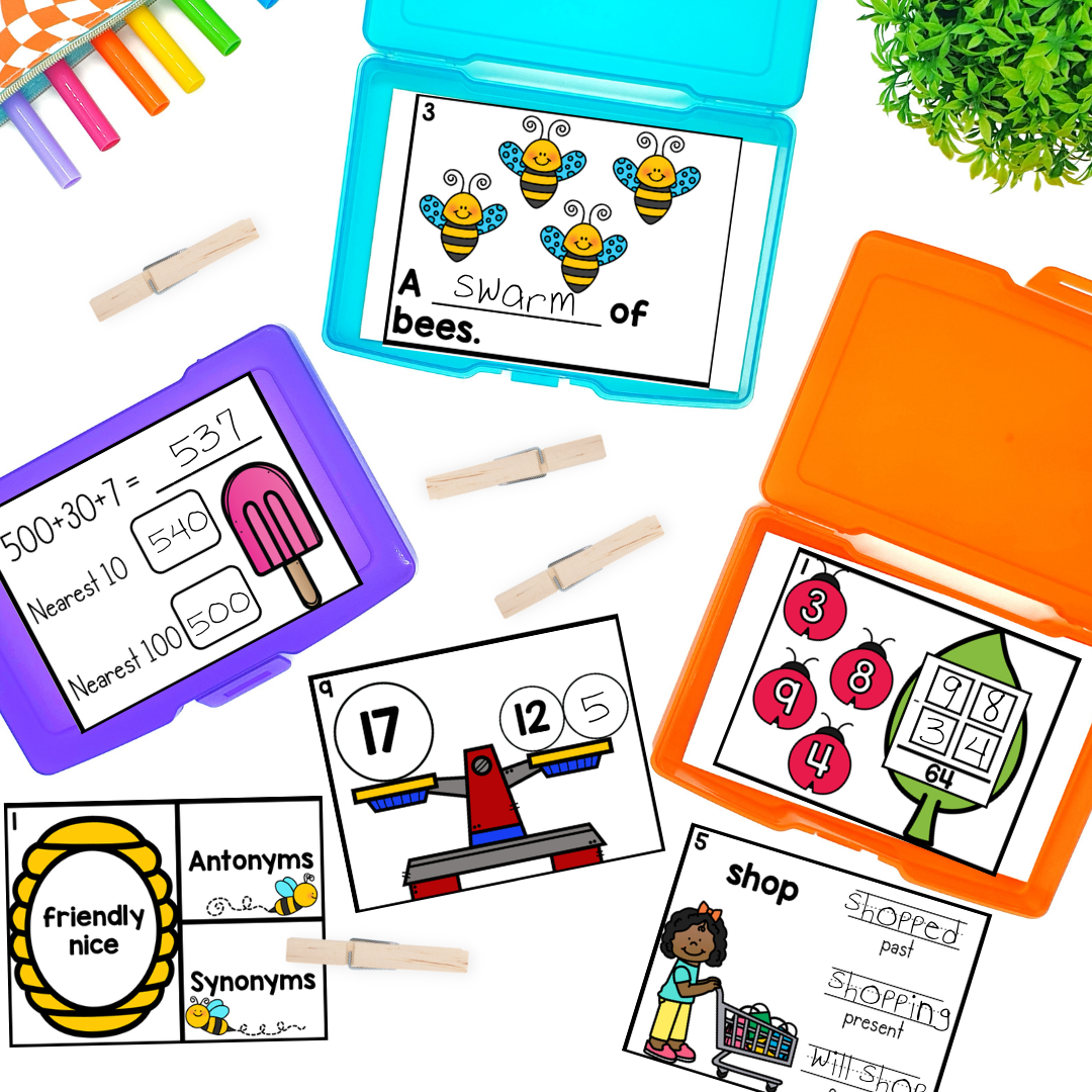 2nd grade early finisher task cards - estimation