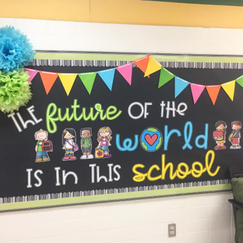 Star Theme Print Your Own Bulletin Board - Welcome Superstars | Sproutbrite
