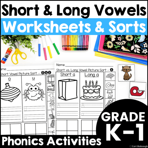 short and long vowel - cover