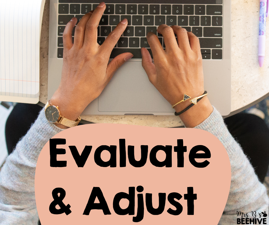 Evaluate and adjust your behavior management plan