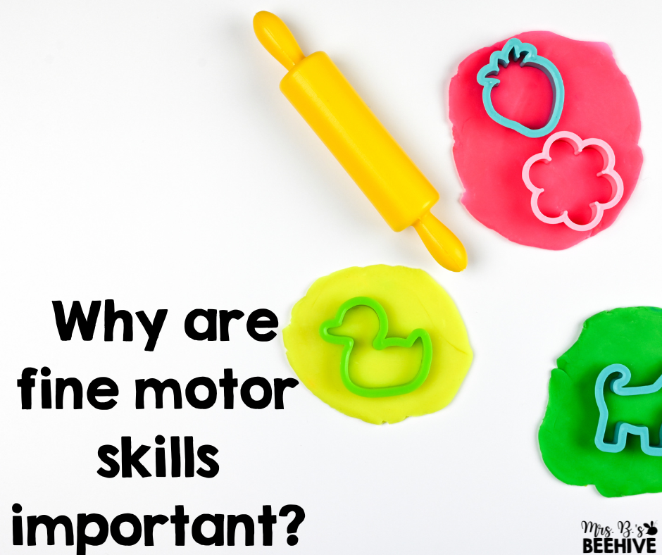 The importance of fine motor activities