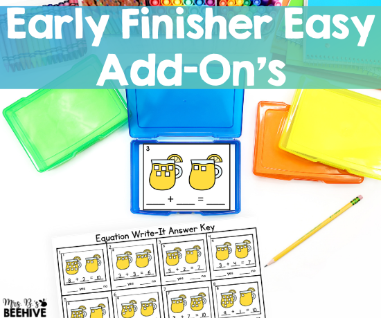 early finishers add-ons featured image