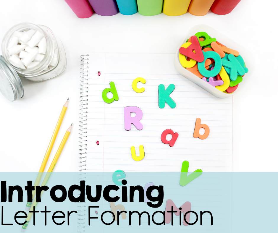 Introducing letter formation