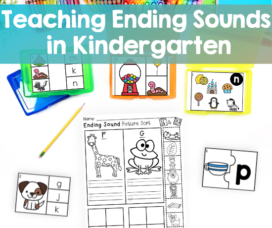 Teaching ending sounds featured image