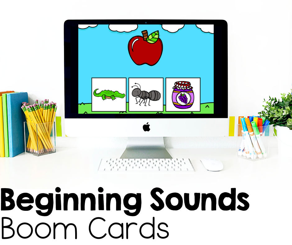 Beginning Sounds Boom Card Bundle