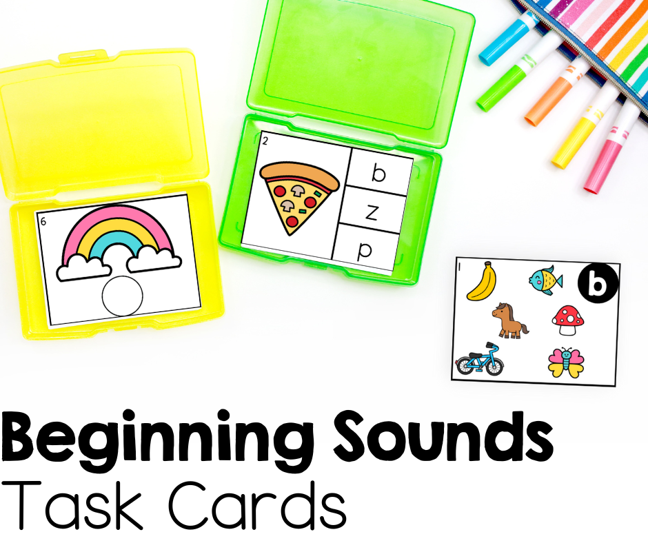 Beginning Sounds Task Cards