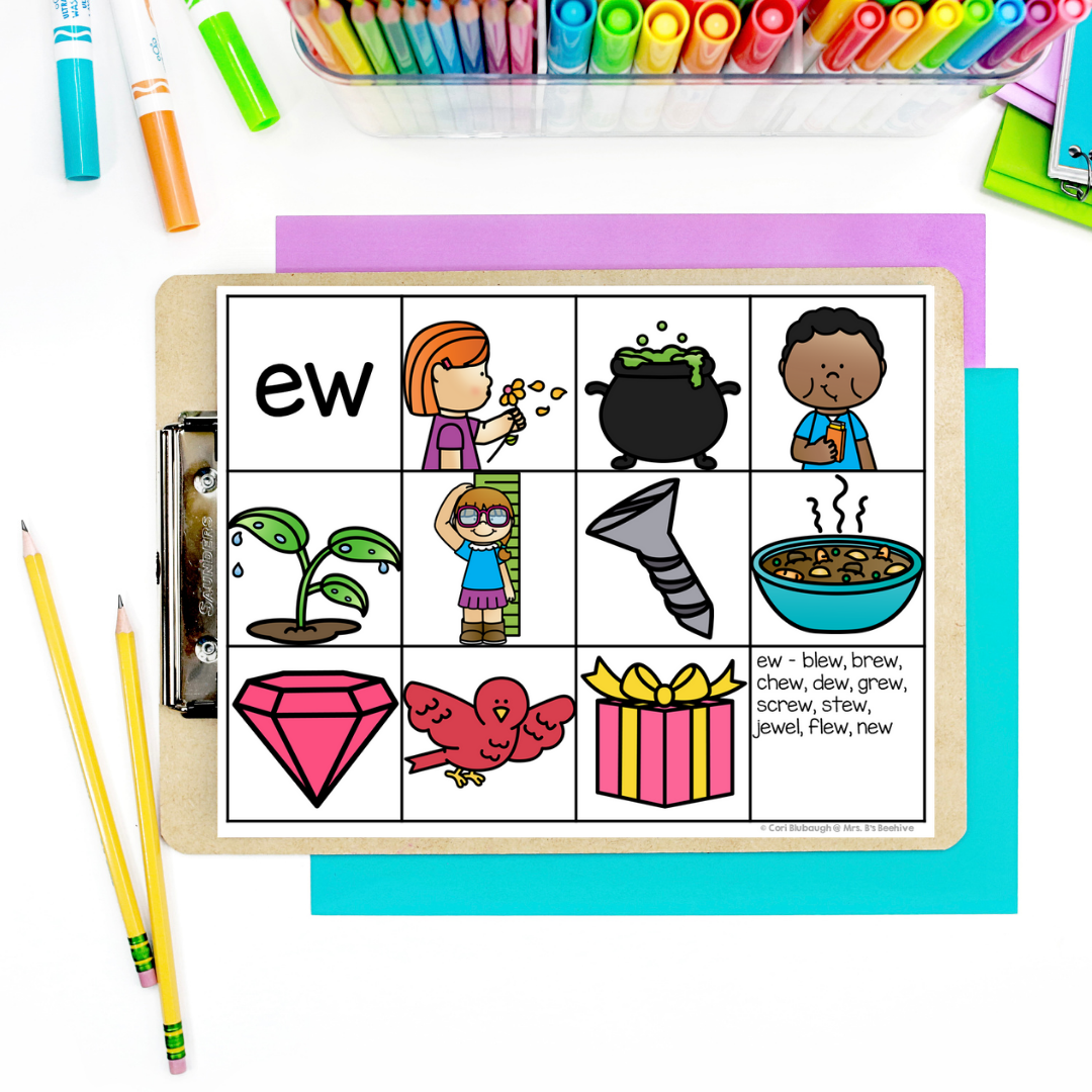 vowels worksheets - diphthongs