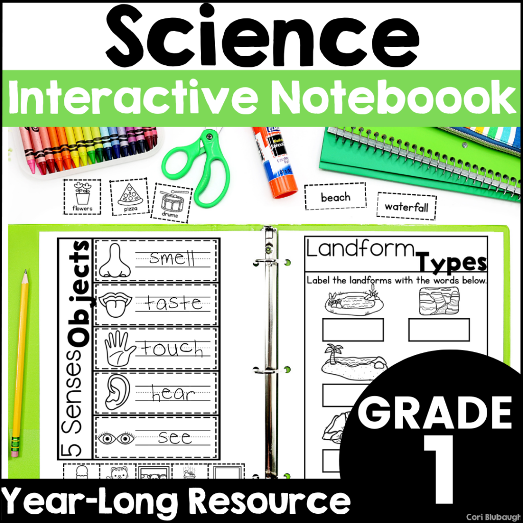 1st grade science - cover