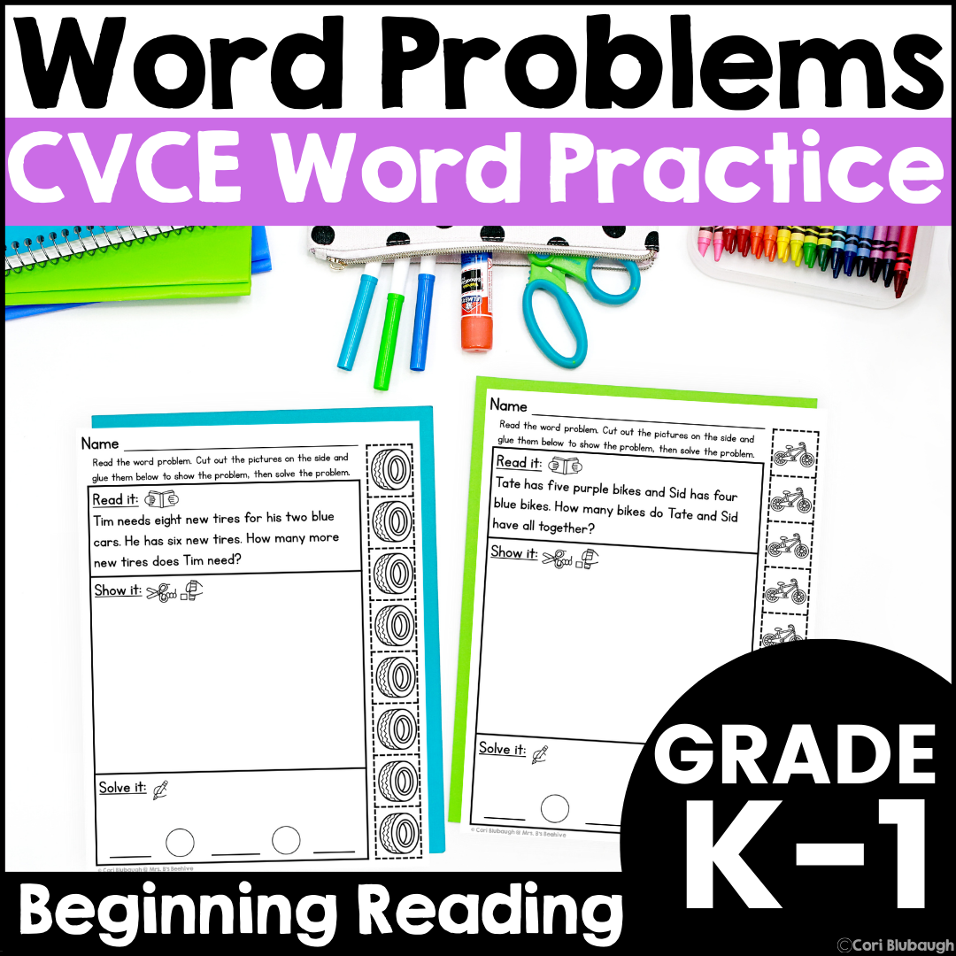 CVCE Word Problems - cover