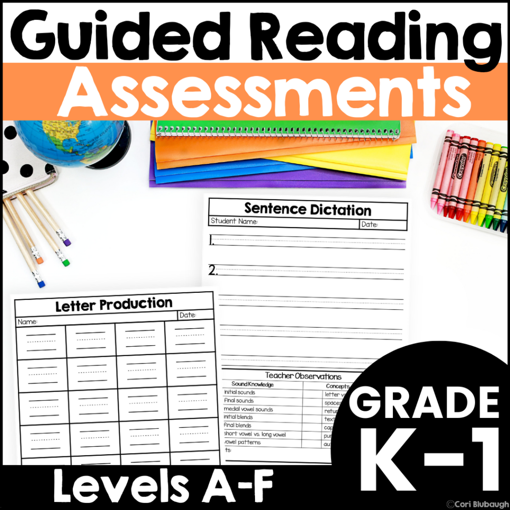 Guided Reading Assessment - cover