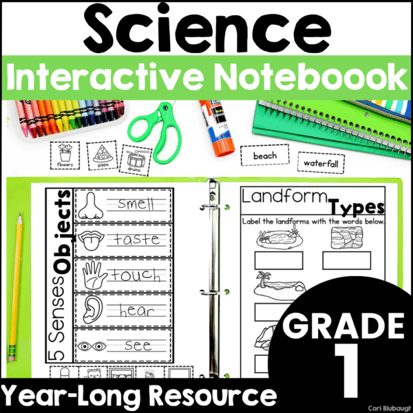 1st grade science - cover