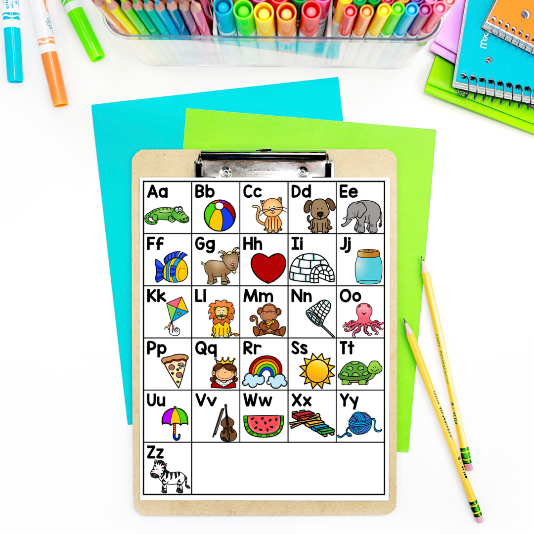 Guided Reading Lesson Plan - letters