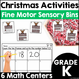 Christmas Math Activities - cover