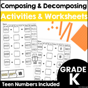 composing and decomposing numbers - cover