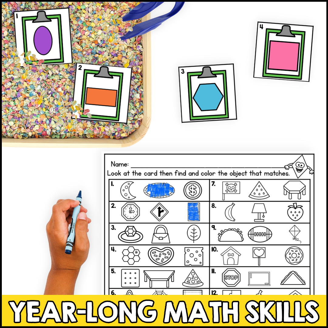 math fine motor - shapes