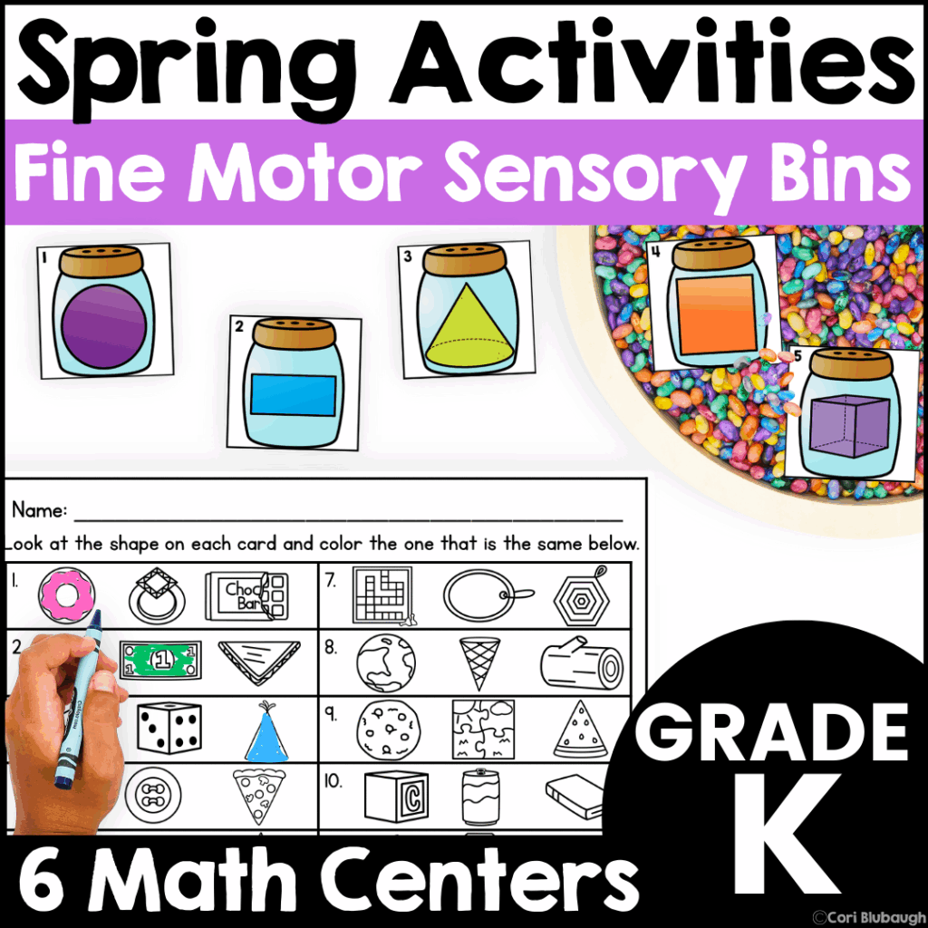 spring math - cover