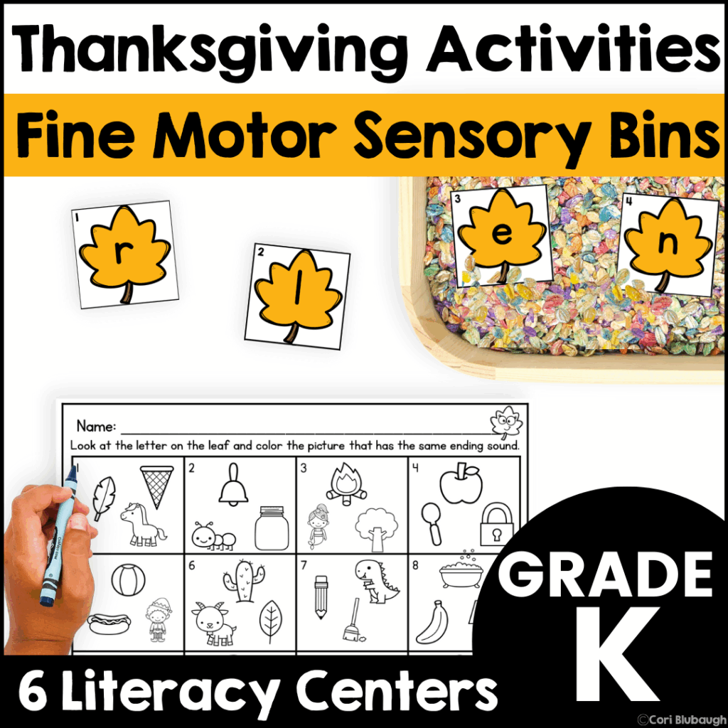 Thanksgiving phonics - cover