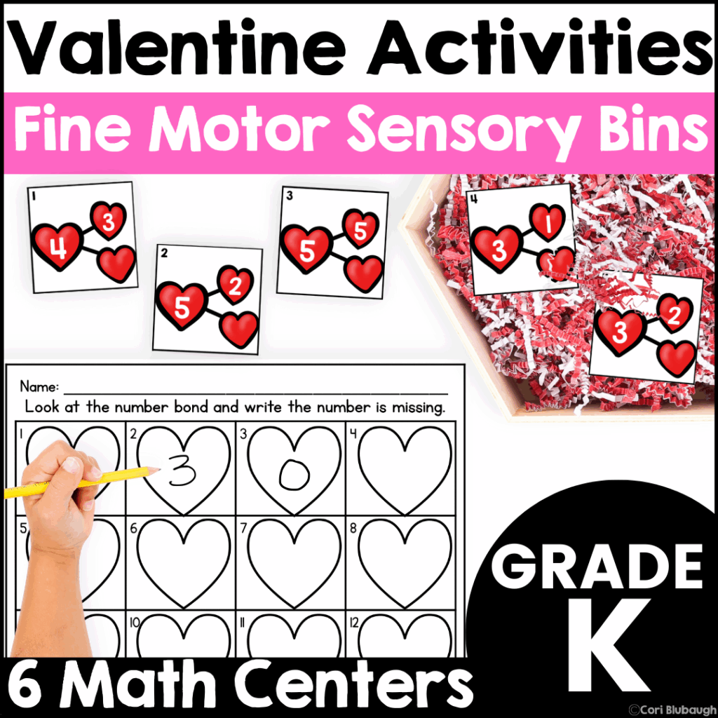 Valentine's Day math - cover