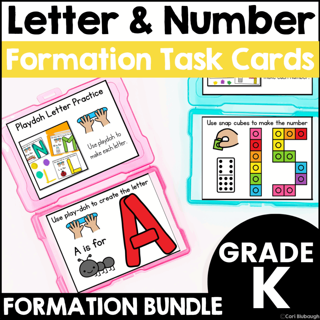 Letter and Number Formation - Cover