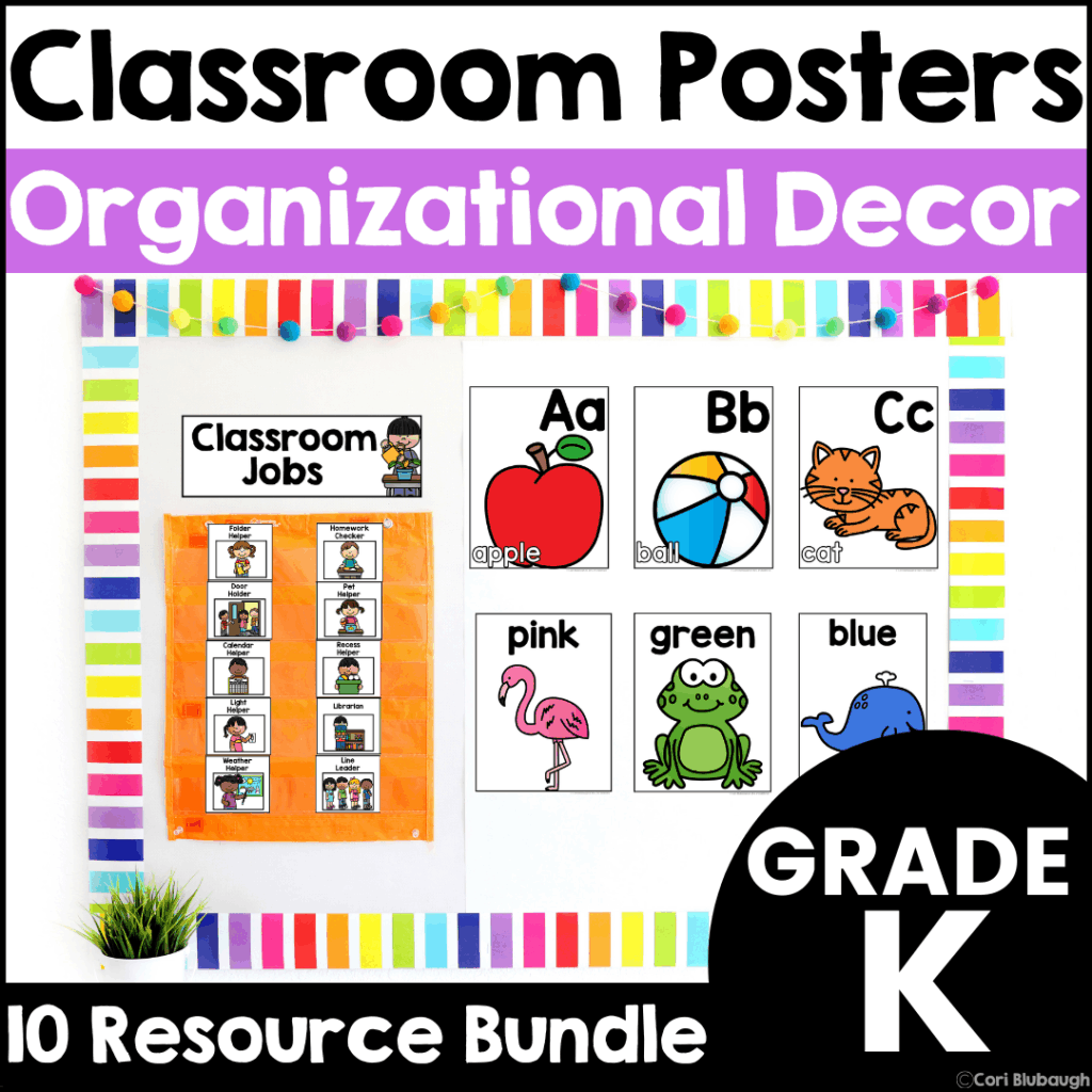classroom posters - cover
