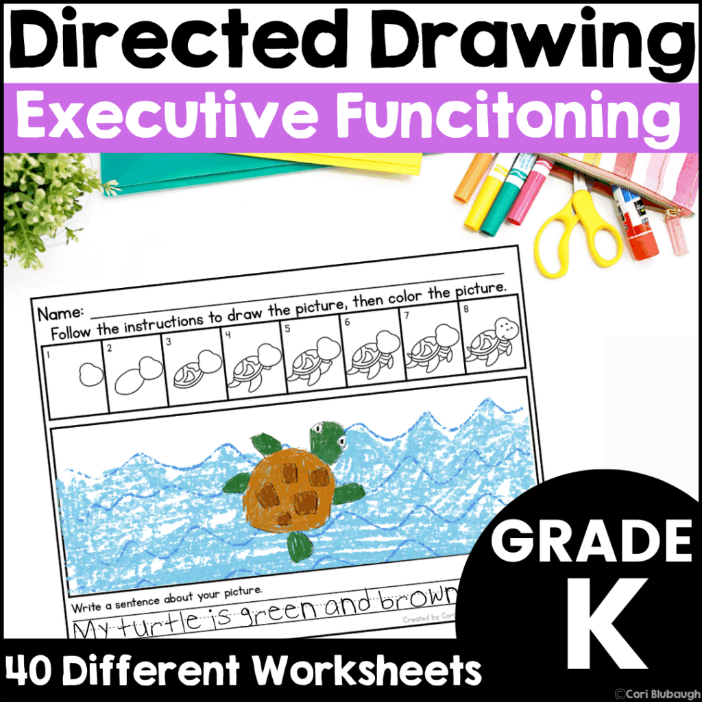 Directed Drawing Worksheets for Kindergarten