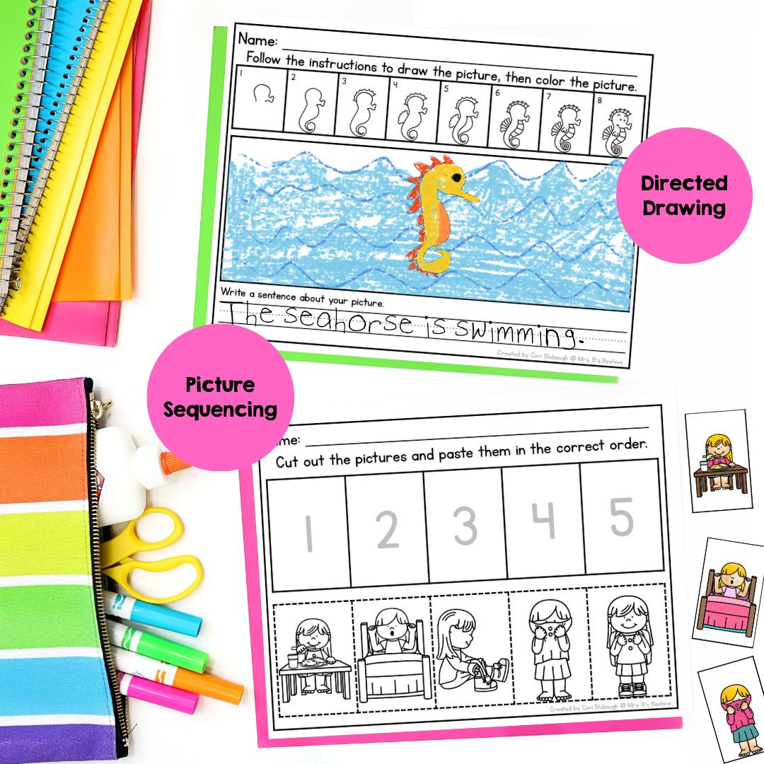 Executive Functioning - drawing and sequencing