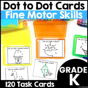 Dot-to-Dot Task Cards - cover