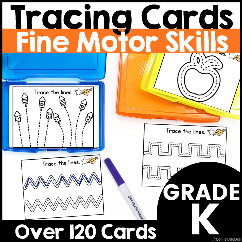 Tracing Task Cards - Cover